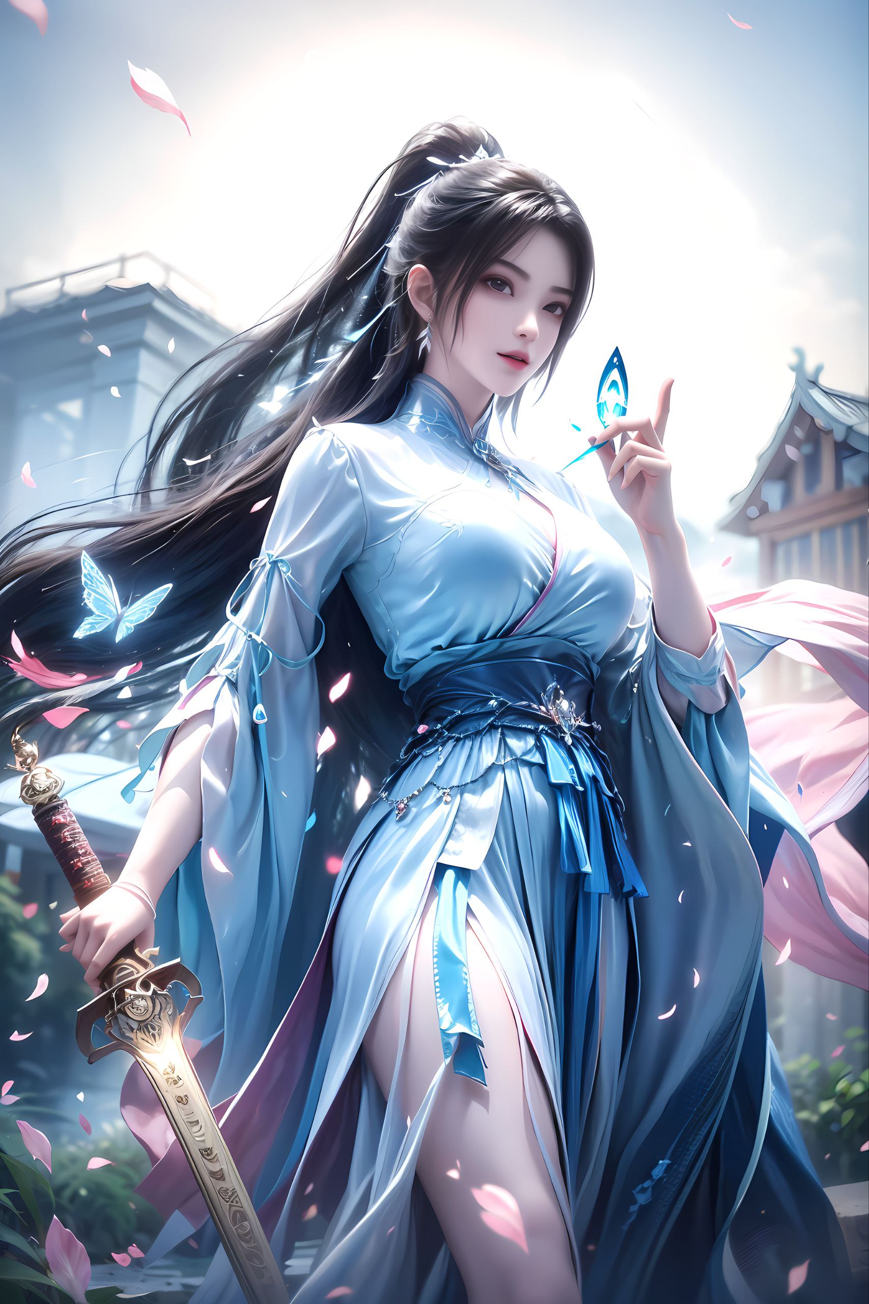 正引领着游